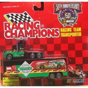 Todd Bodine #35 Tabasco Orange 1998 Hauler w/ Racing Champions 1:144 Transporter